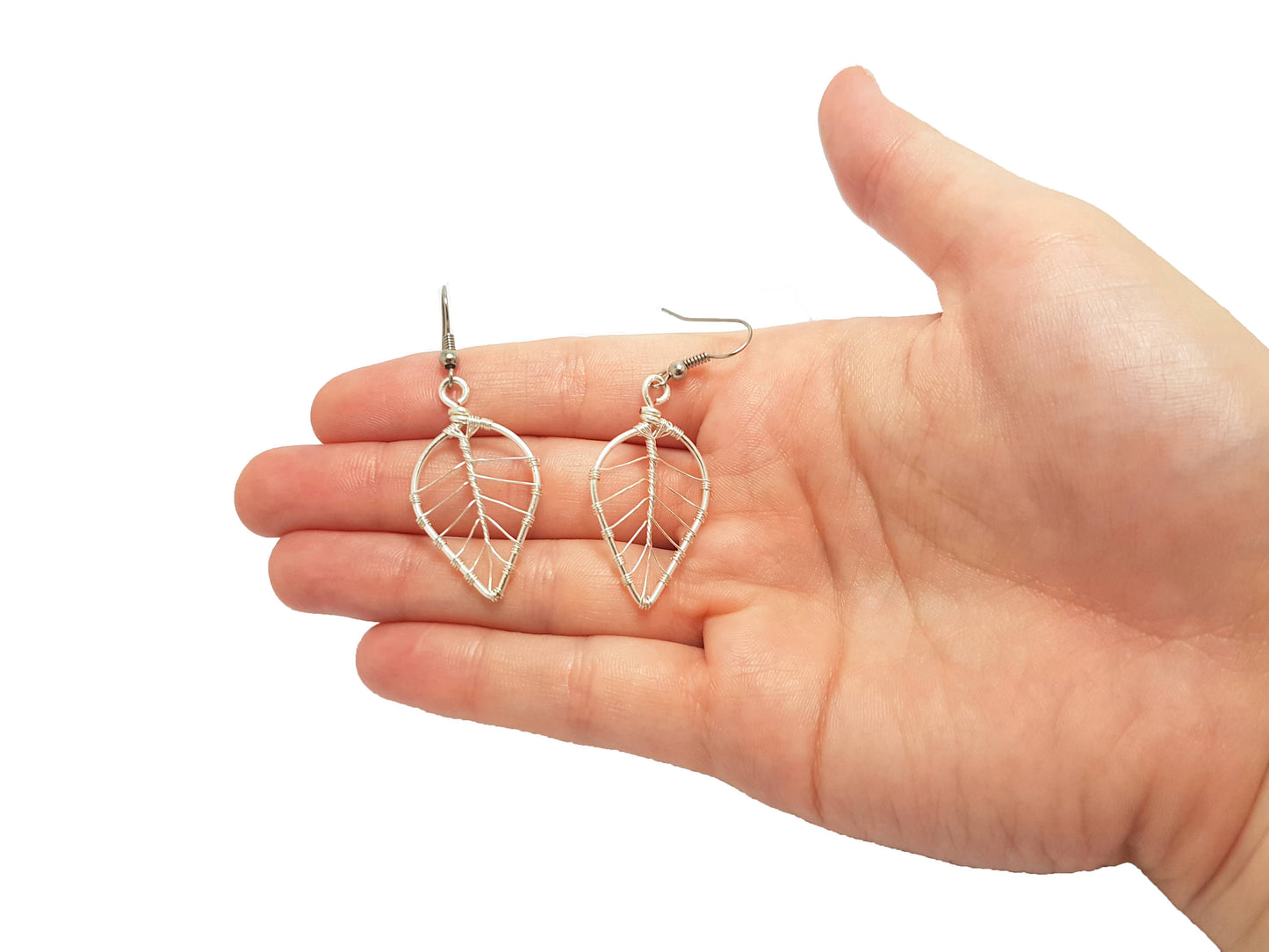 Leaf earrings