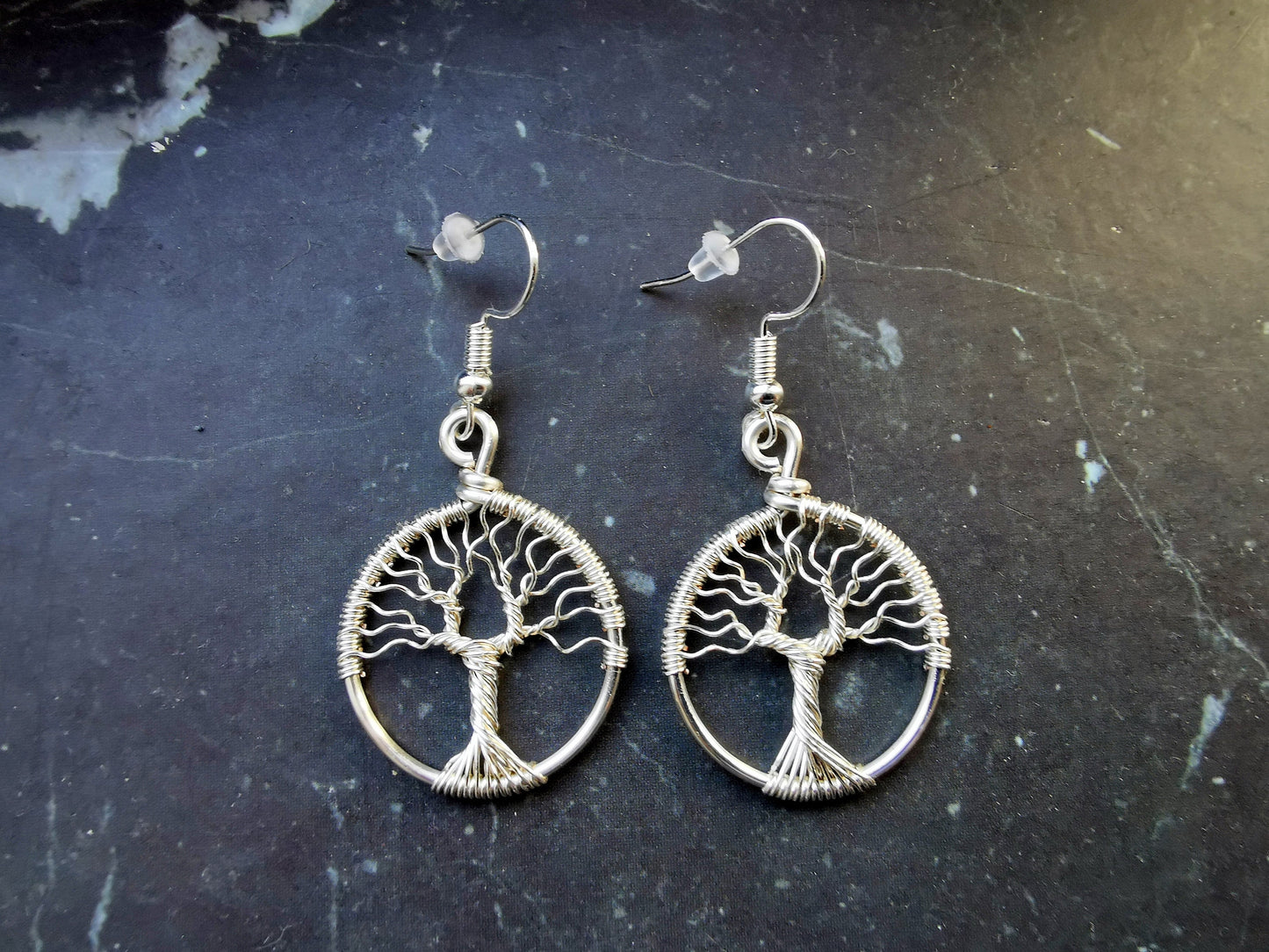 Tree earrings