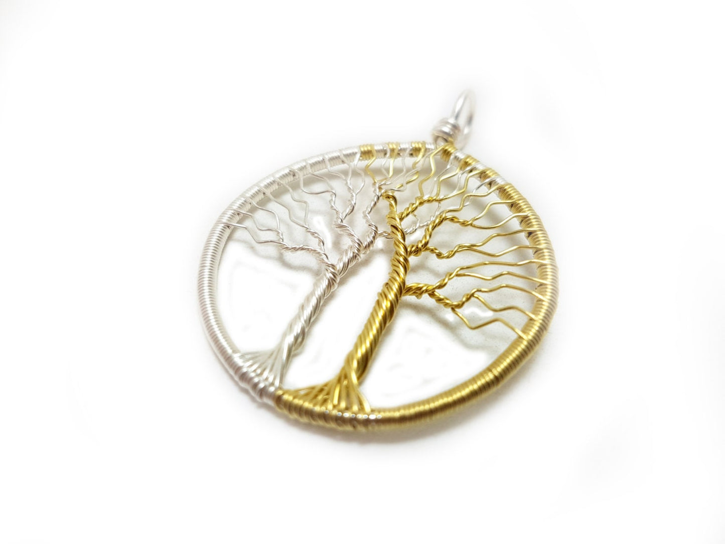 Fantasy inspired pendant: The Two Trees