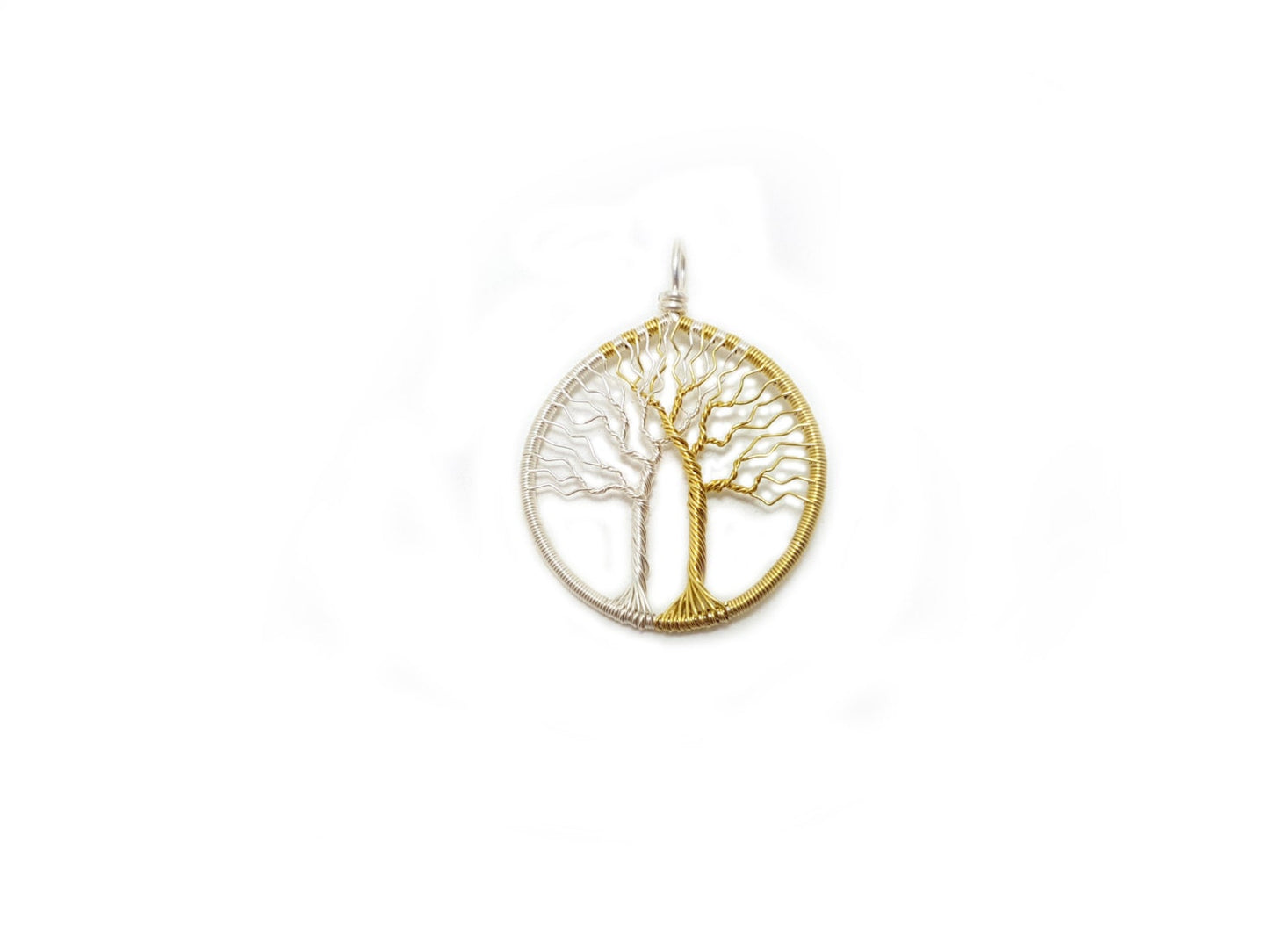 Fantasy inspired pendant: The Two Trees