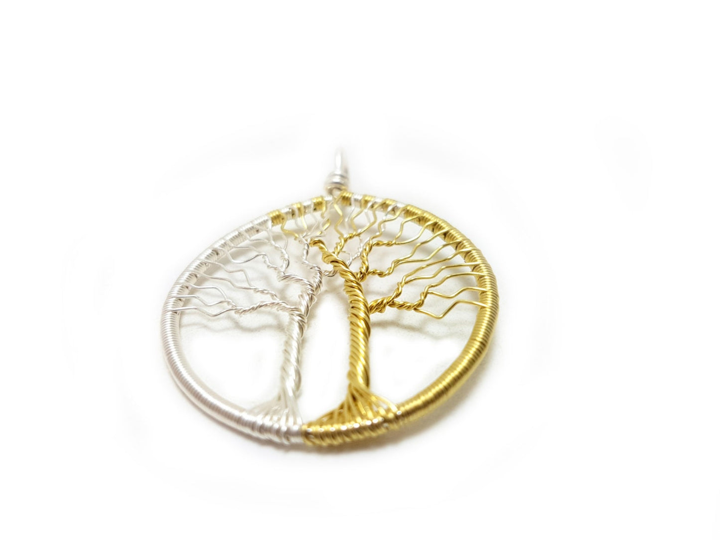 Fantasy inspired pendant: The Two Trees