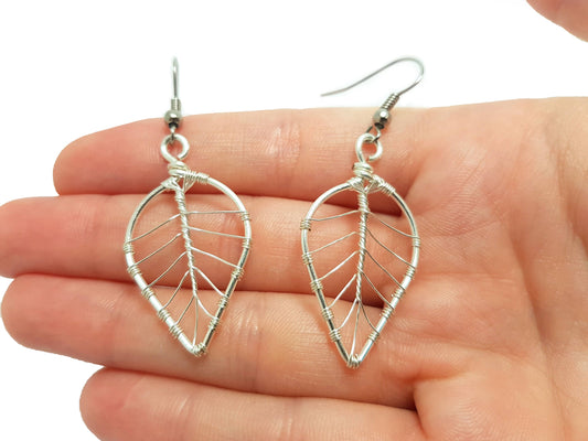Leaf earrings