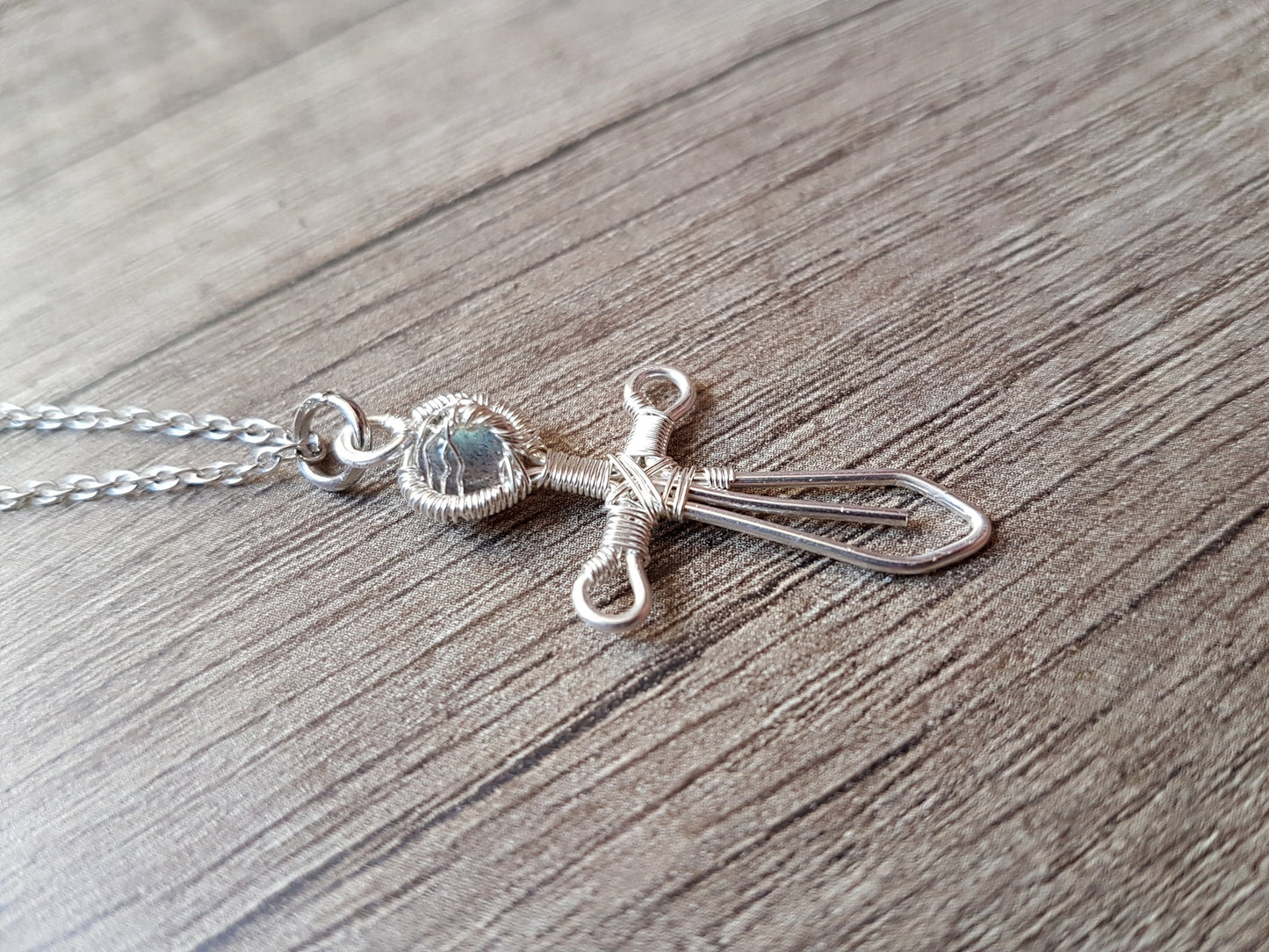 Fantasy inspired pendant: Sword