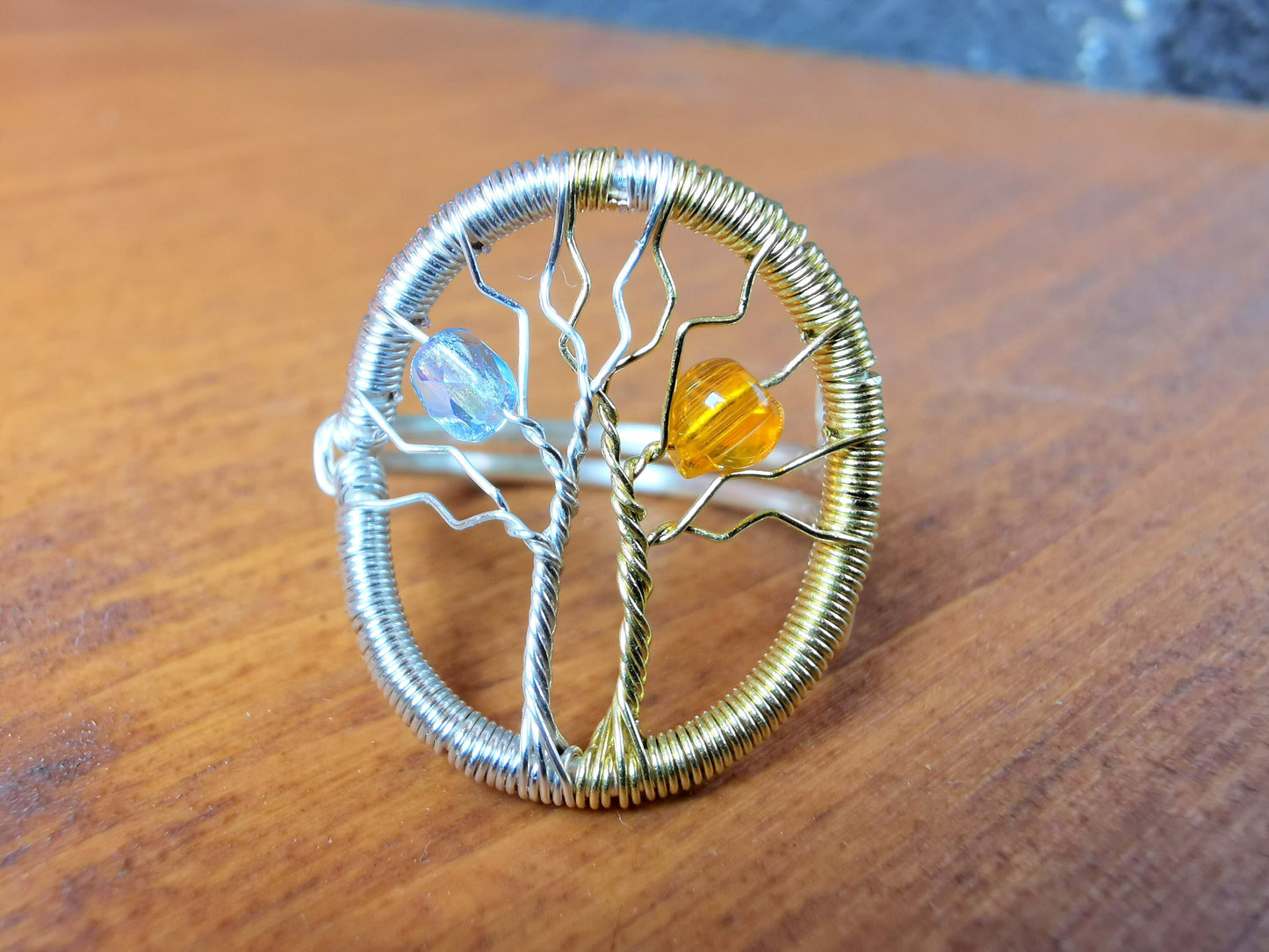 Fantasy inspired ring: The Two Trees