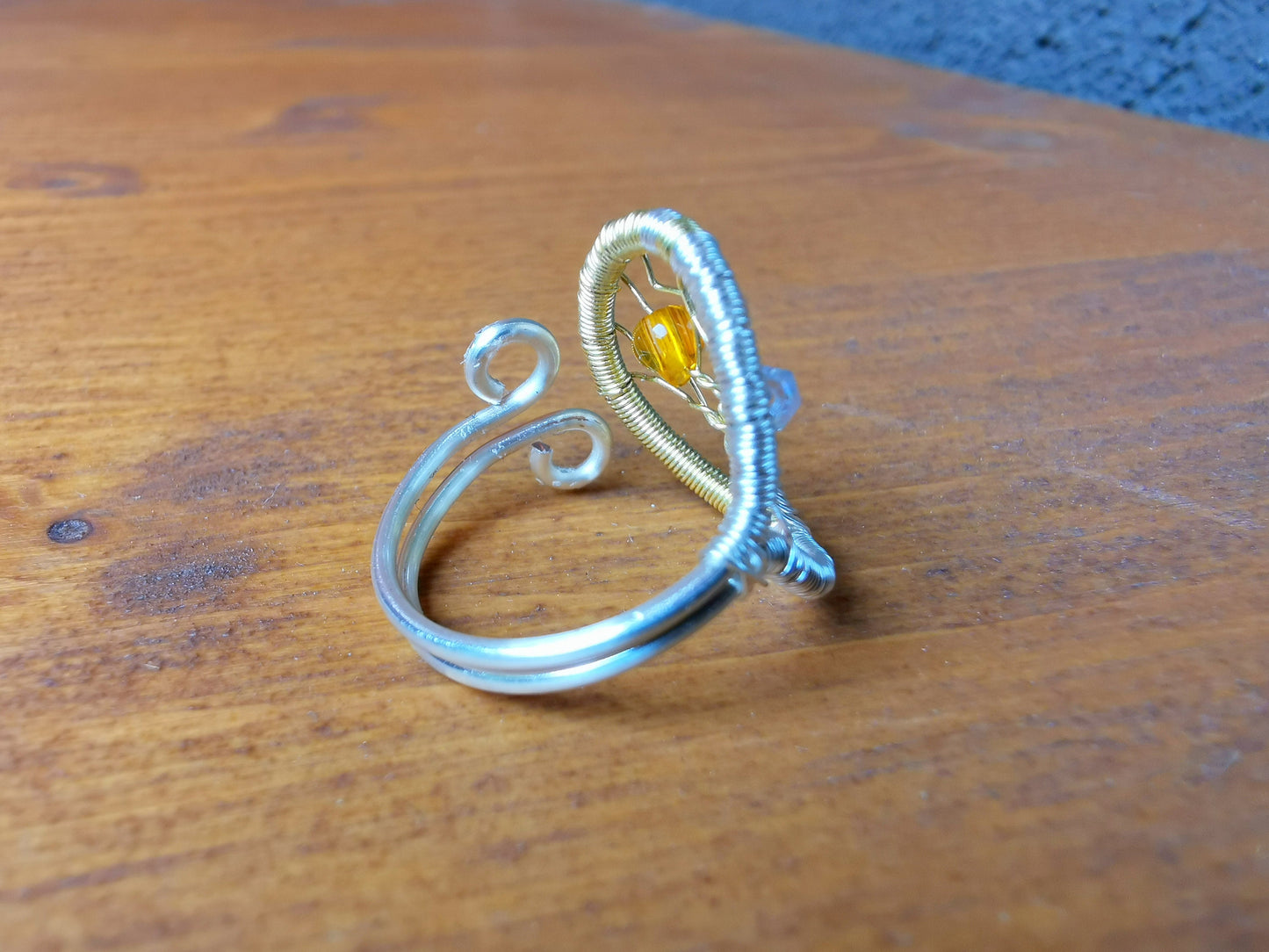 Fantasy inspired ring: The Two Trees