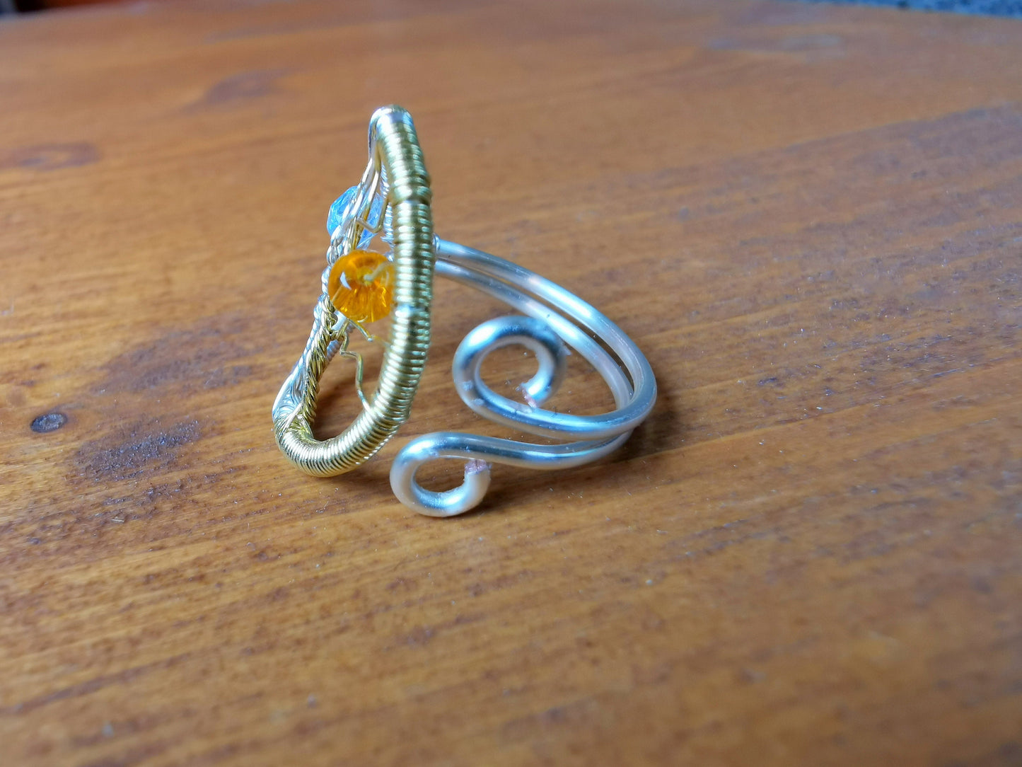 Fantasy inspired ring: The Two Trees