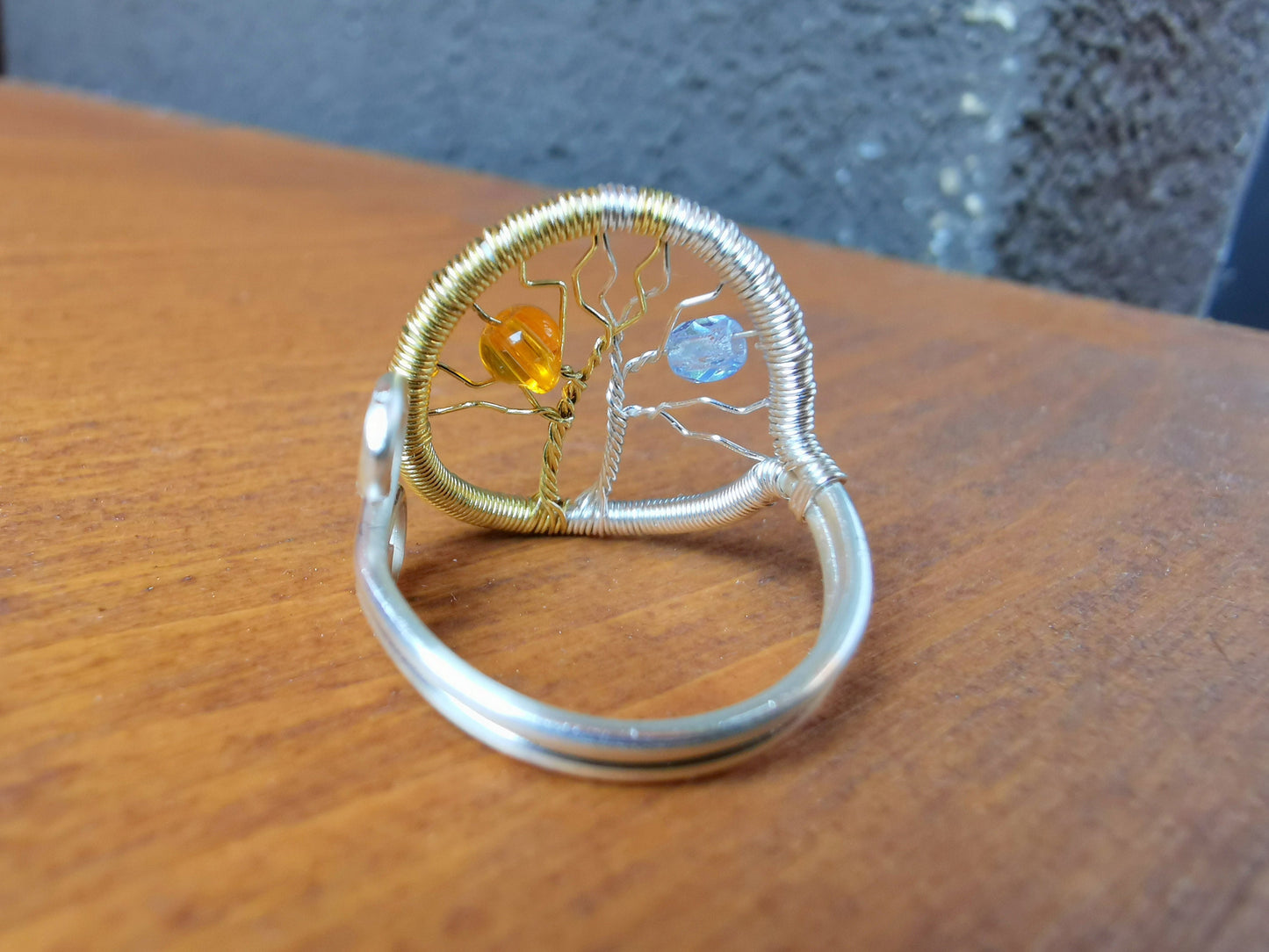Fantasy inspired ring: The Two Trees