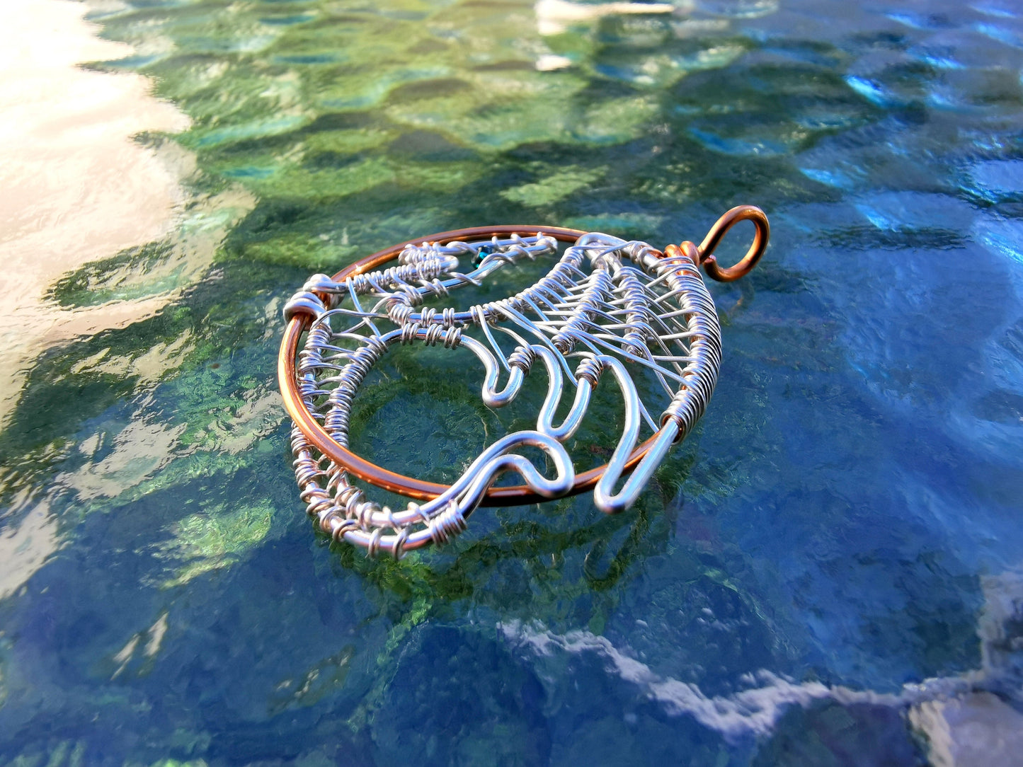 Fantasy inspired pendant: The Dragon