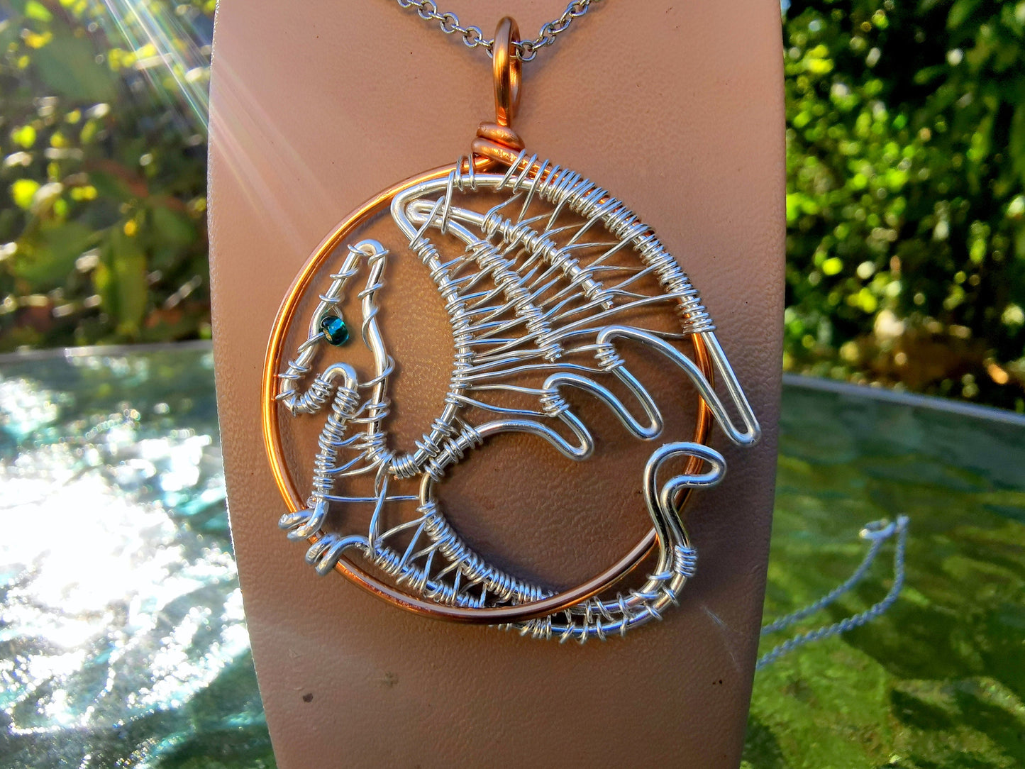 Fantasy inspired pendant: The Dragon