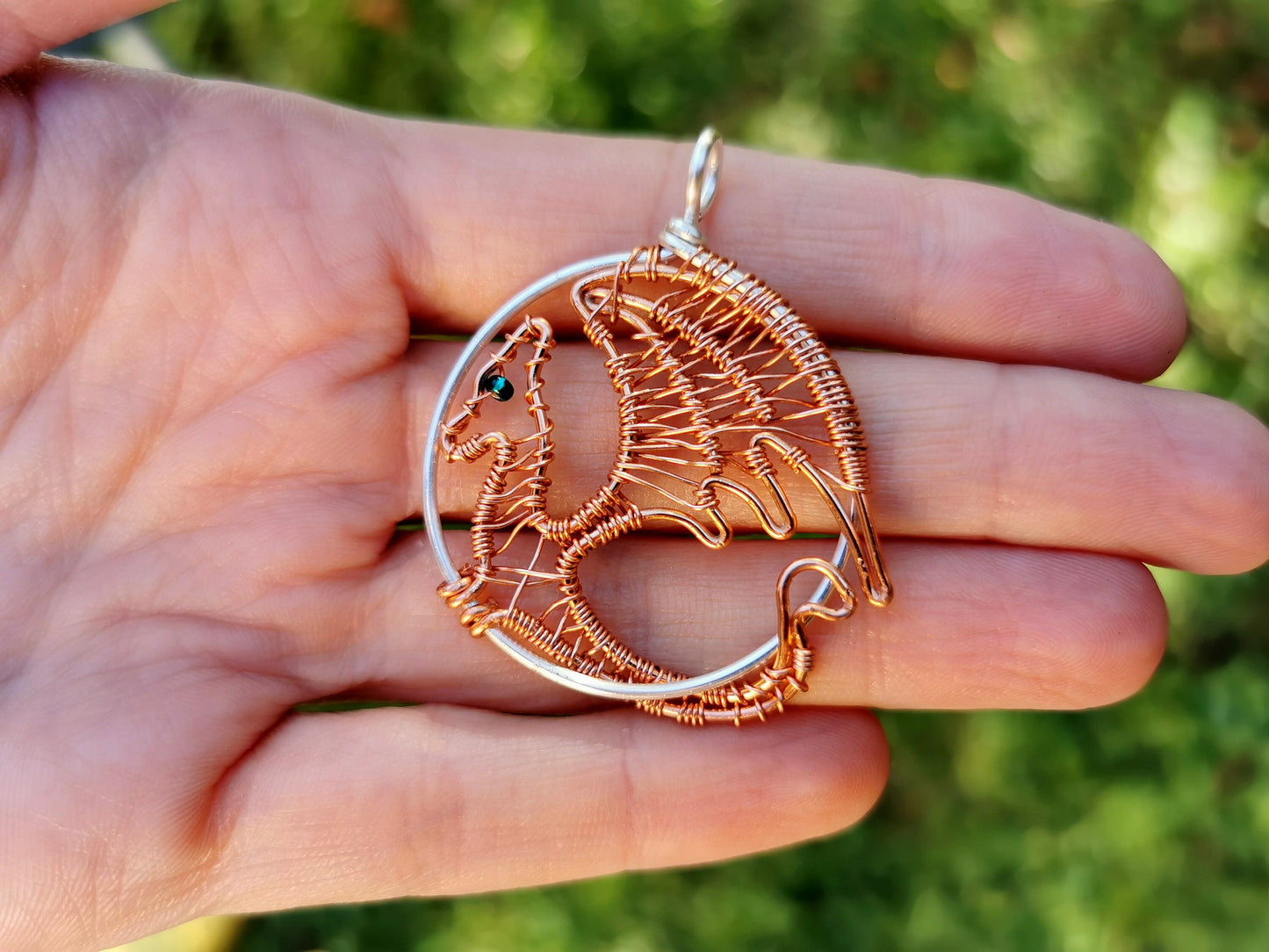 Fantasy inspired pendant: The Dragon