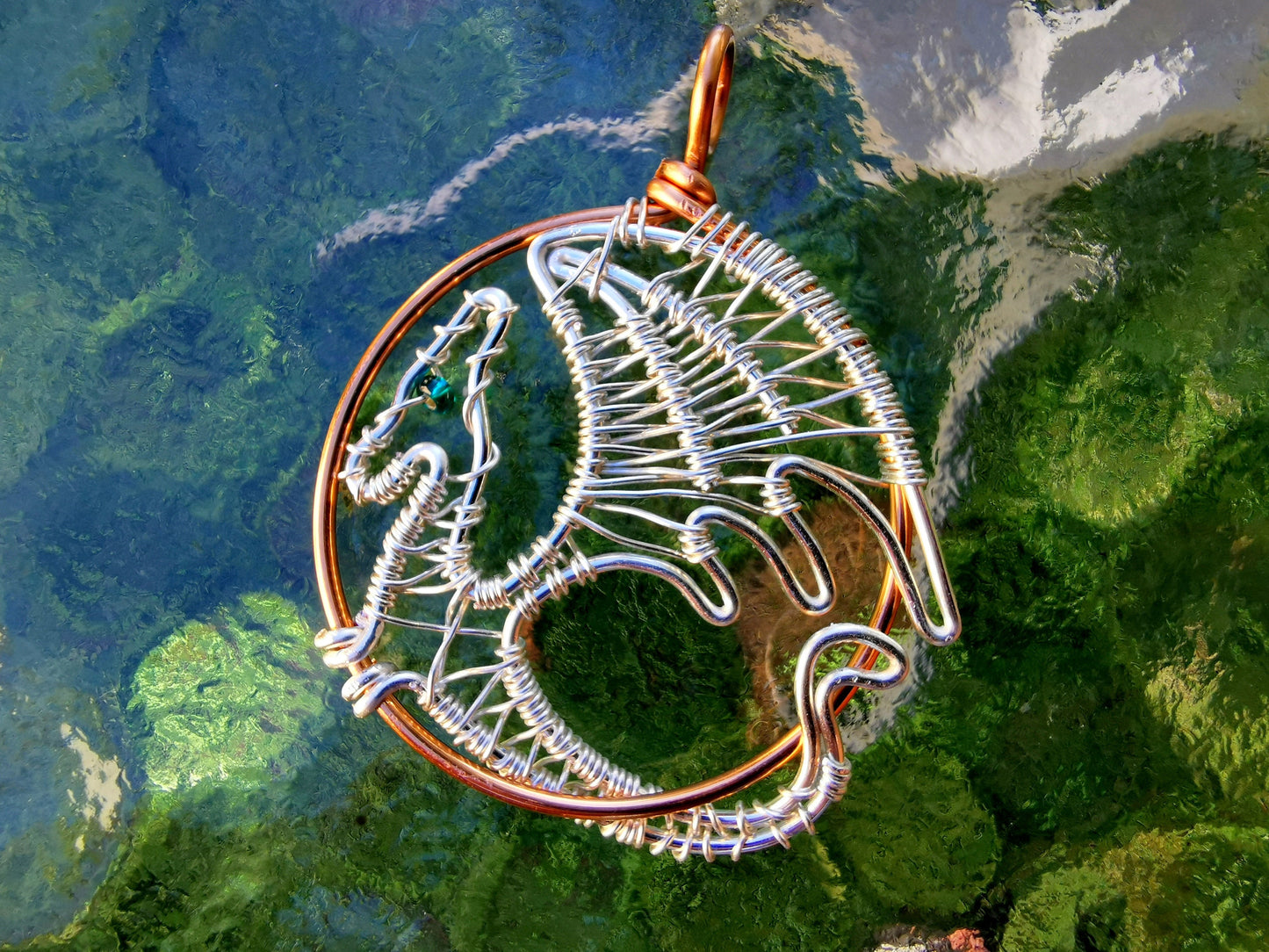 Fantasy inspired pendant: The Dragon