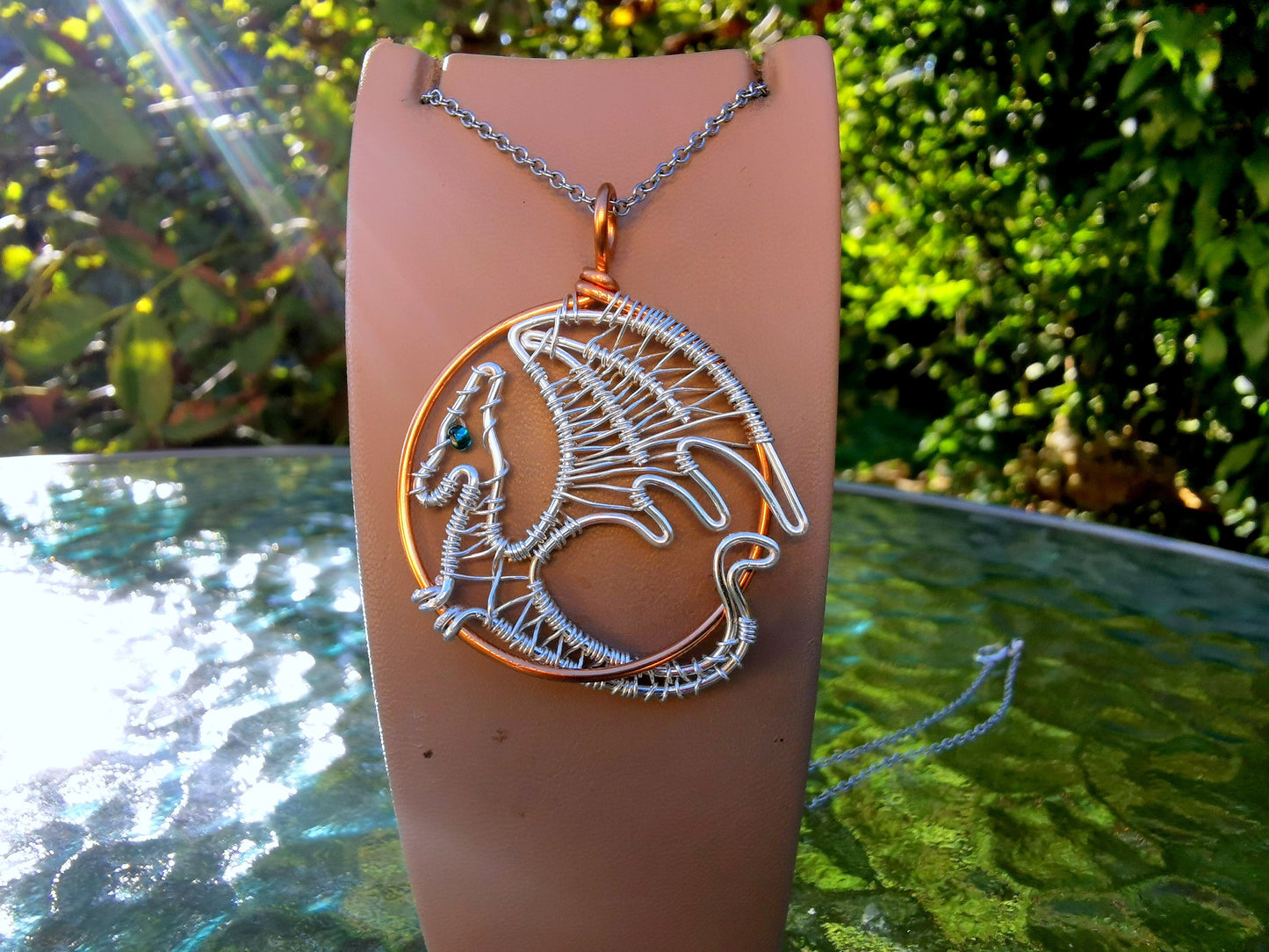 Fantasy inspired pendant: The Dragon