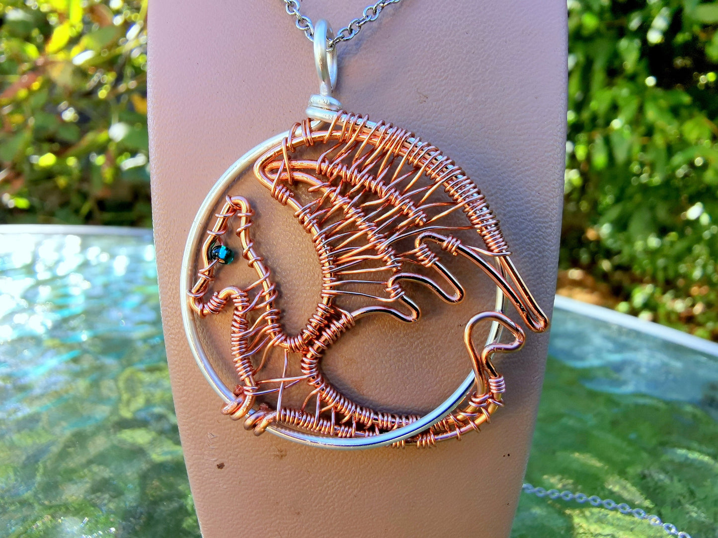 Fantasy inspired pendant: The Dragon