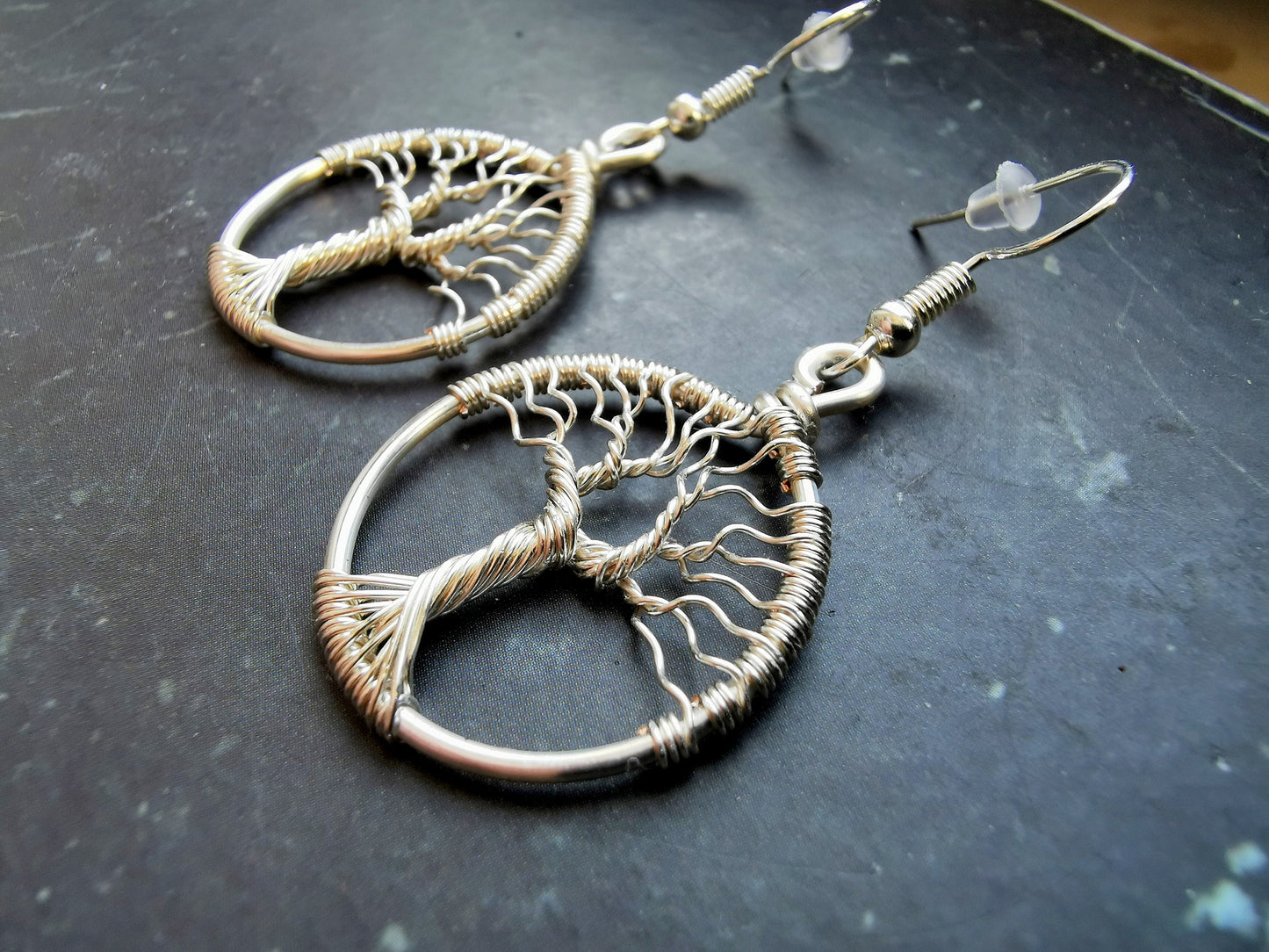 Tree earrings