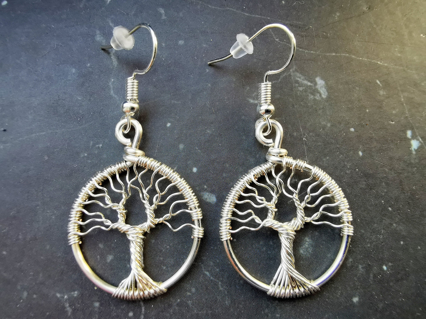 Tree earrings