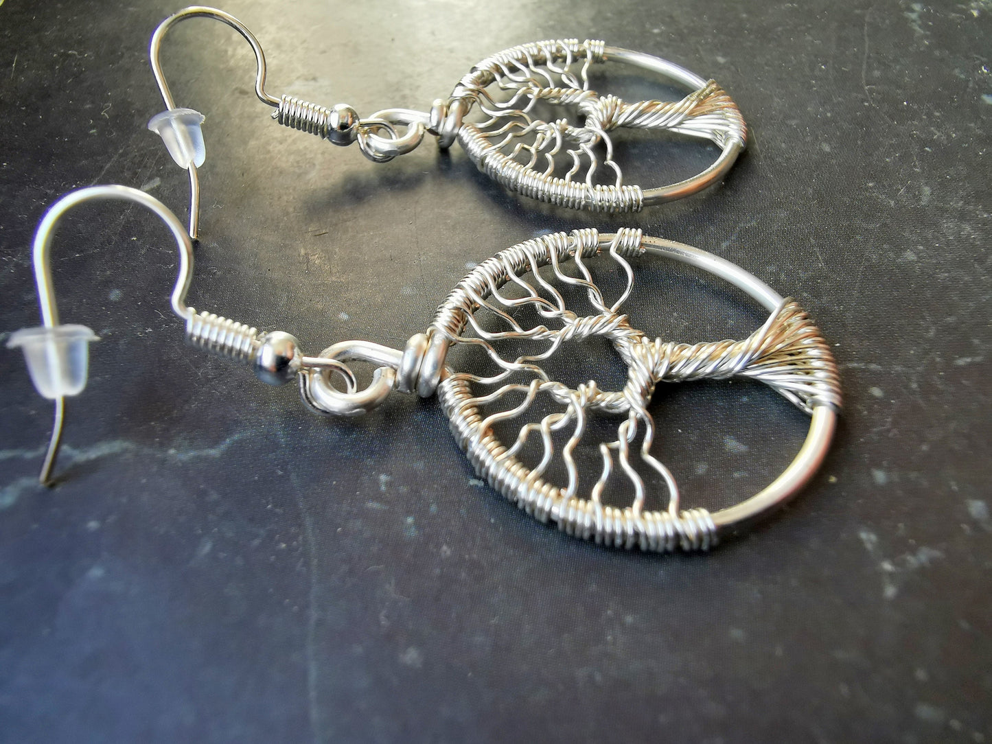 Tree earrings