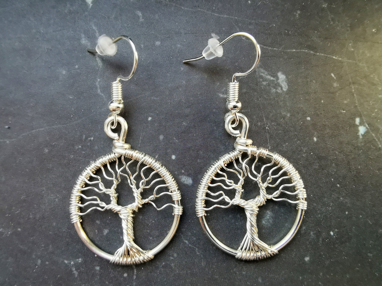 Tree earrings