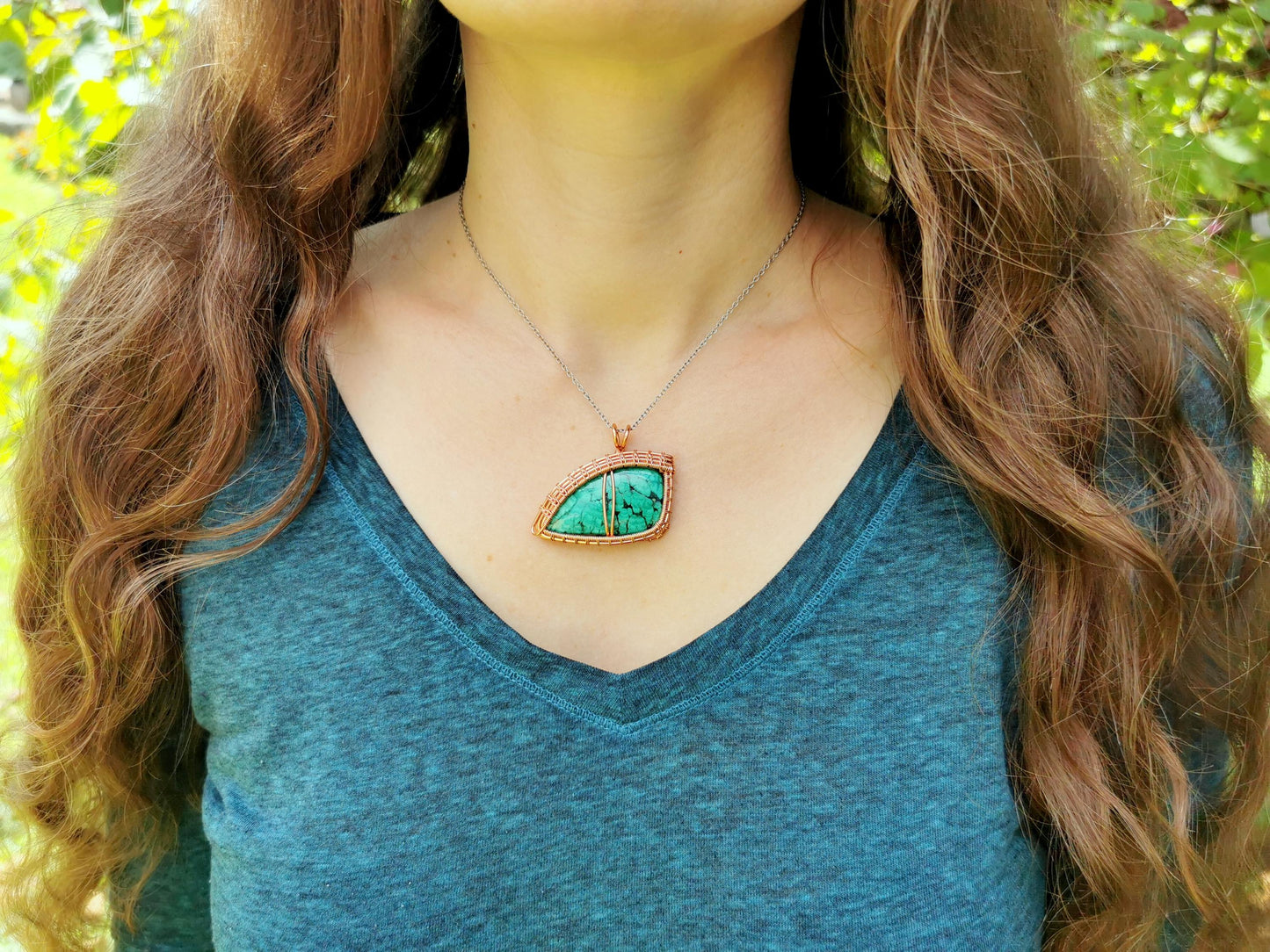 Fantasy inspired pendant: Dragon's Eye