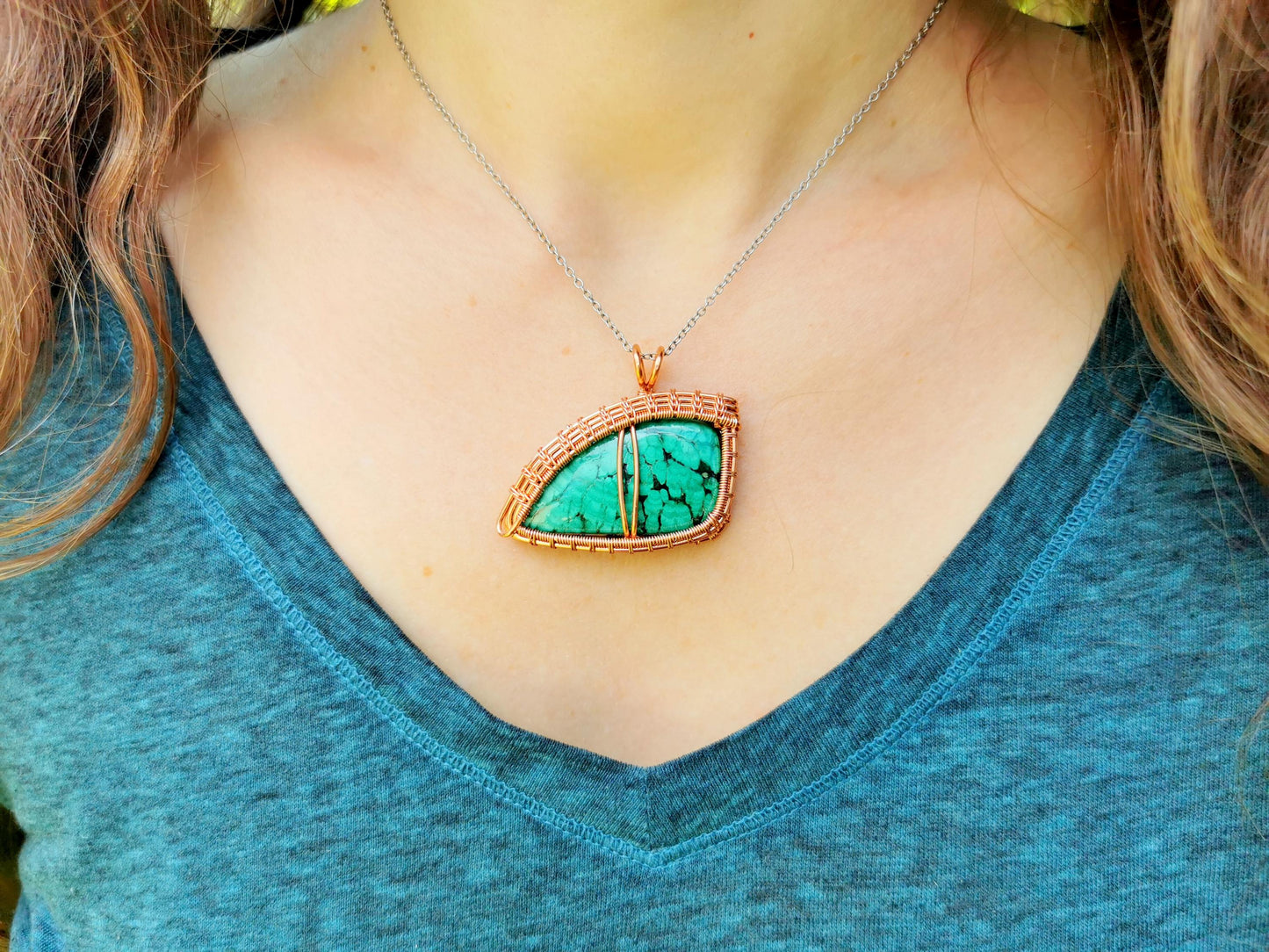 Fantasy inspired pendant: Dragon's Eye