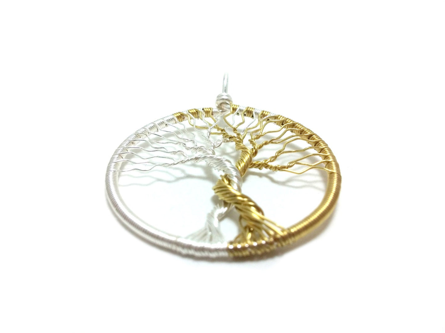 Fantasy inspired pendant: The Two Trees