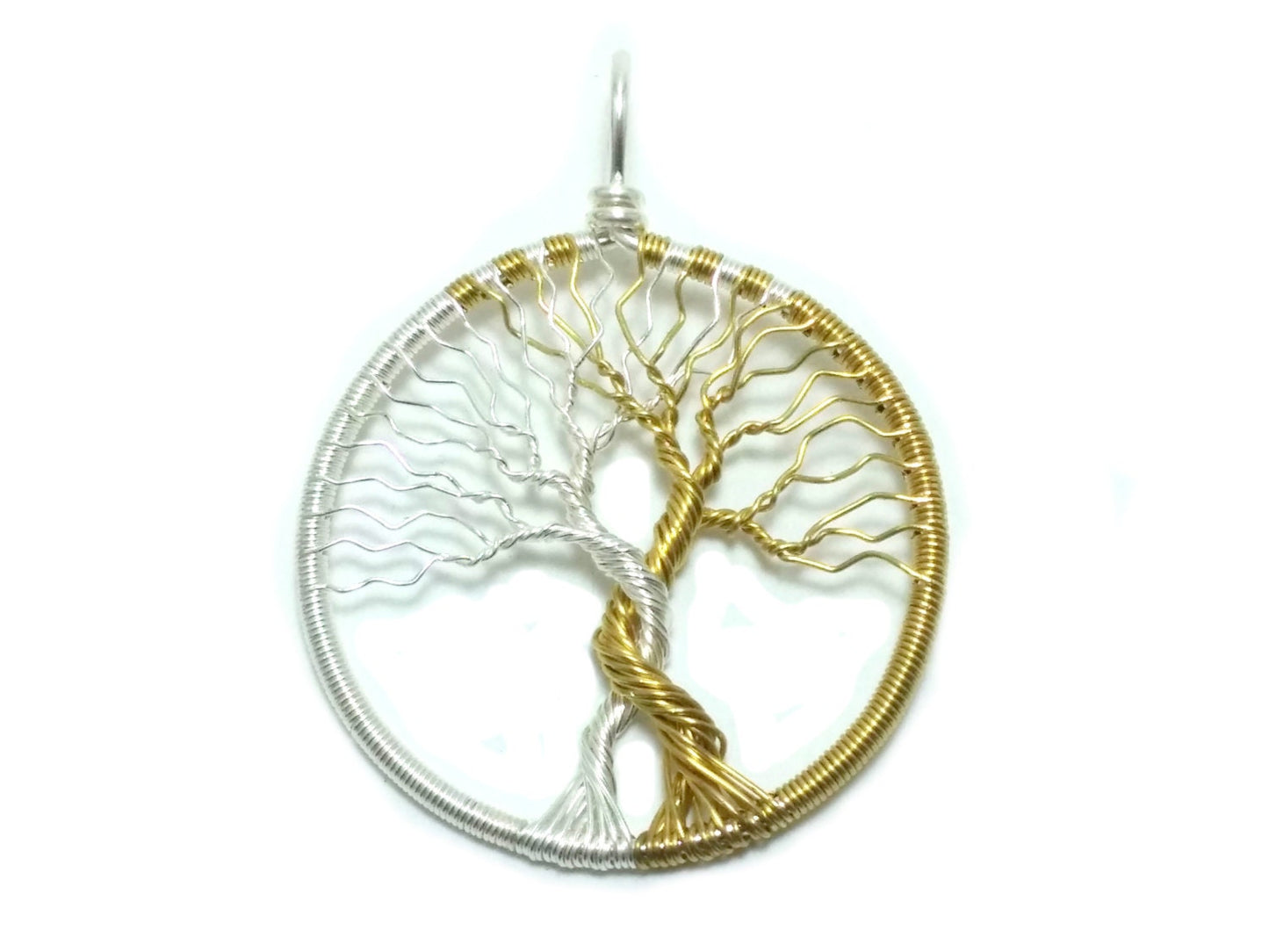 Fantasy inspired pendant: The Two Trees