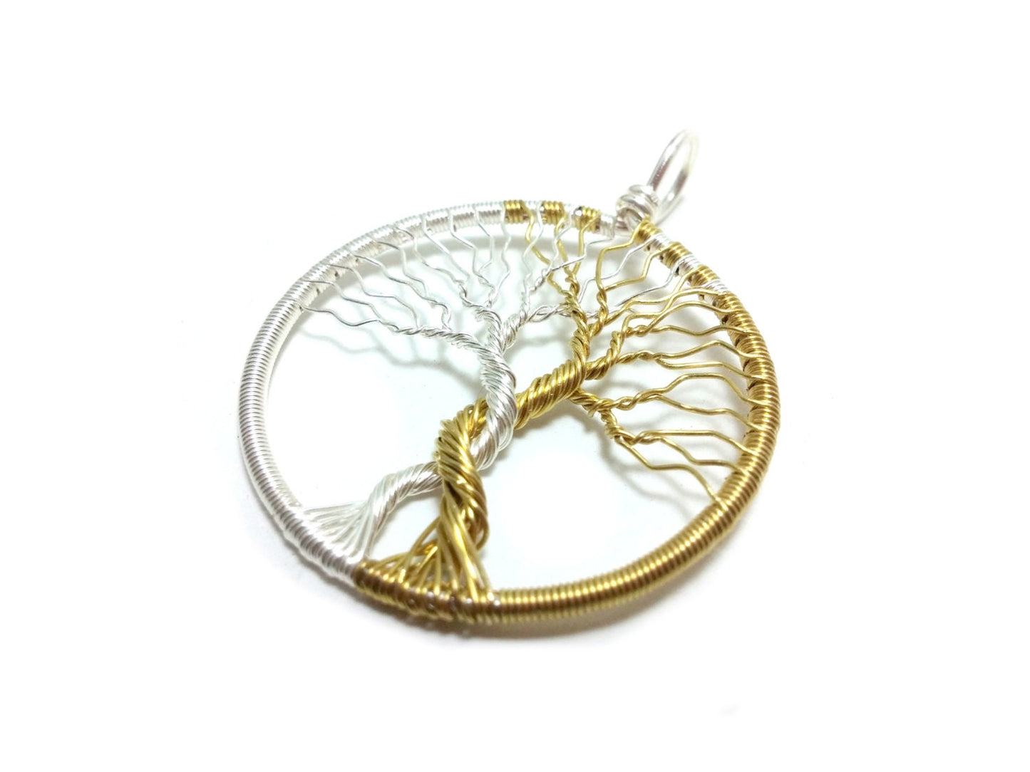 Fantasy inspired pendant: The Two Trees